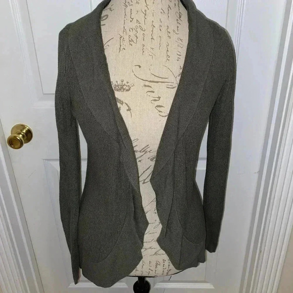 A new day cardigan / olive in color /med - Picture 1 of 3